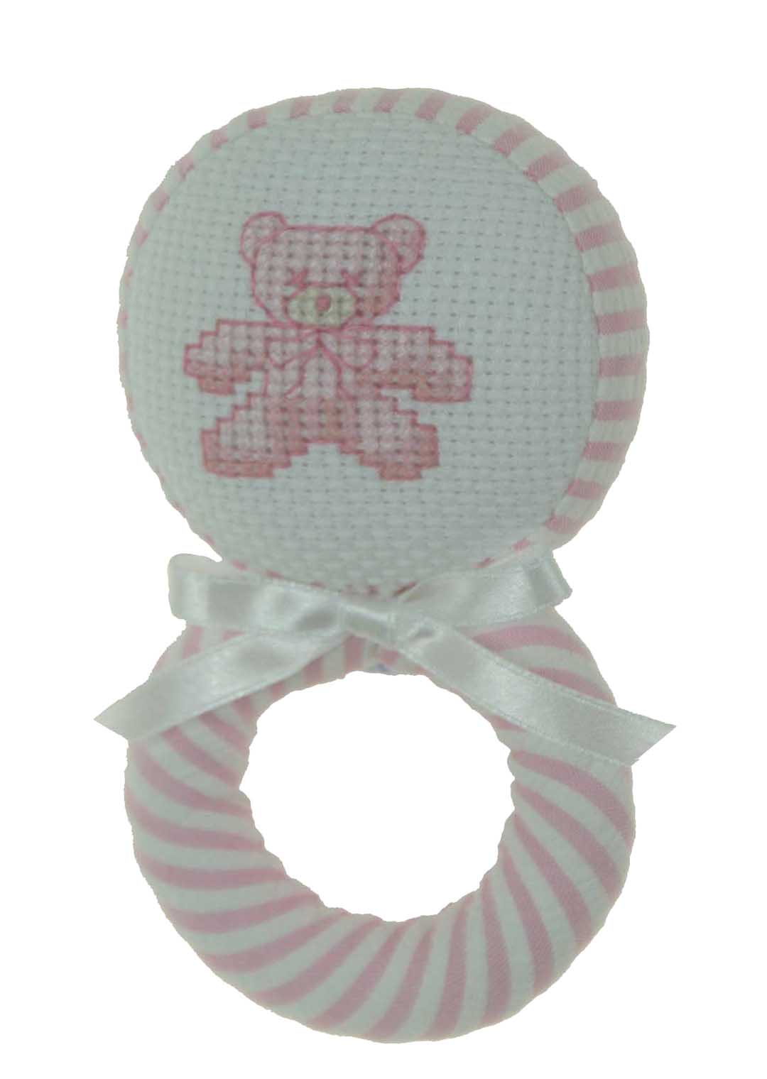 Rose Garden Rattle & Bib Set main image 0