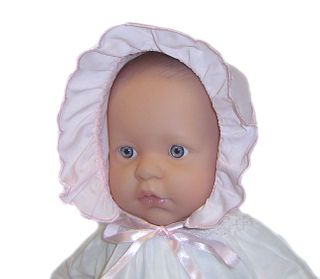 Kissy Kissy Pink Summer Bows Bonnet