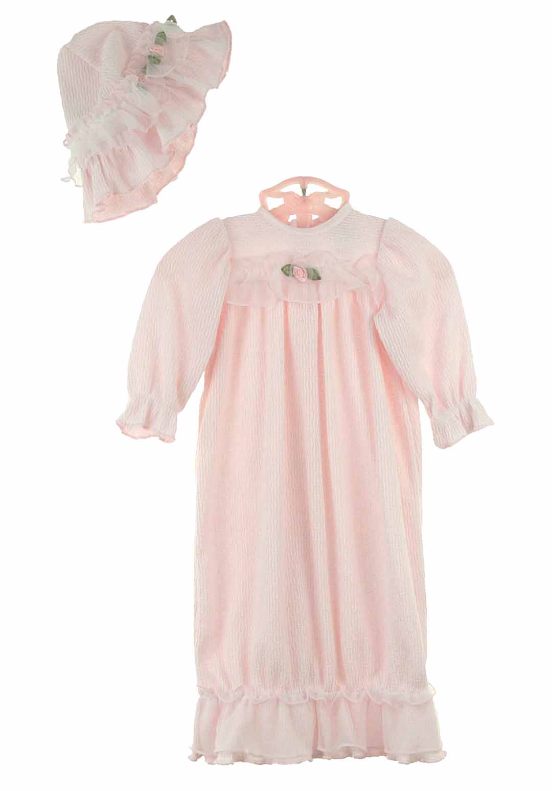 take home gown,baby take home,baby girl take home,pink baby