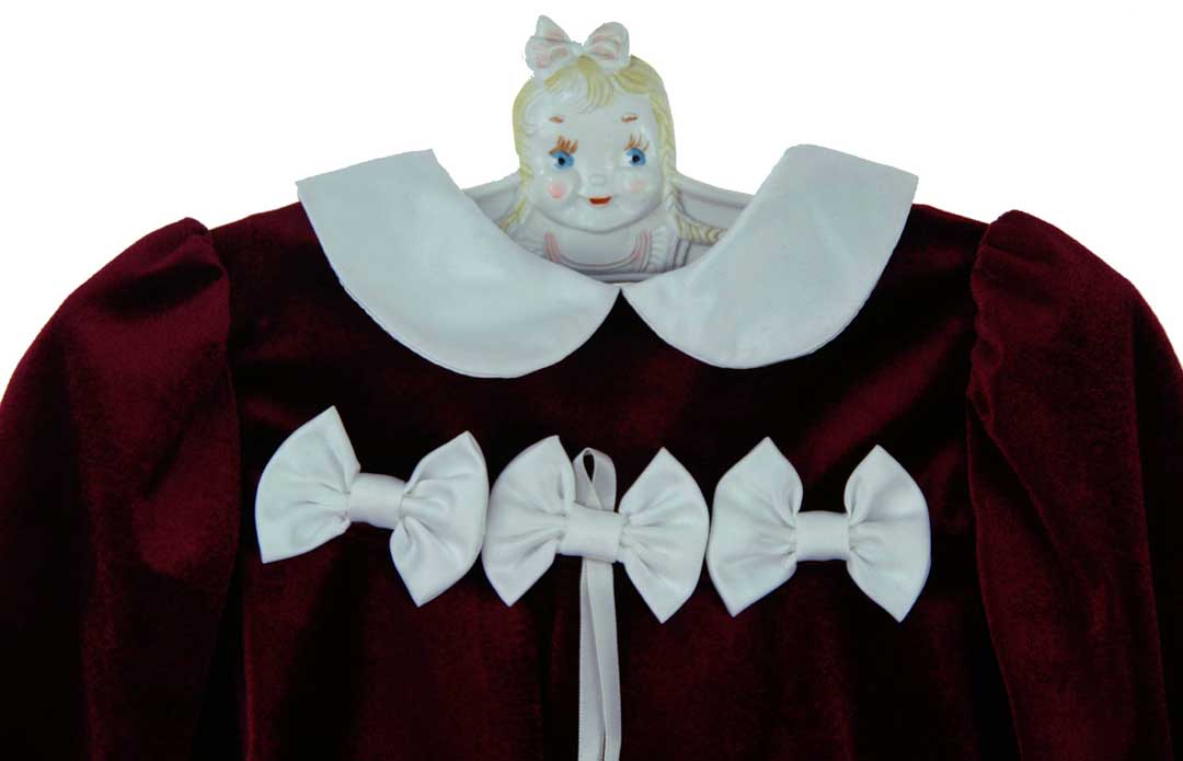 Rare Editions Christmas pants set,burgundy velvet Christmas pants set,burgundy velvet baby pants