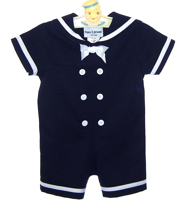 Rare Editions sailor suit,Rare Editions sailor outfit,baby sailor suit