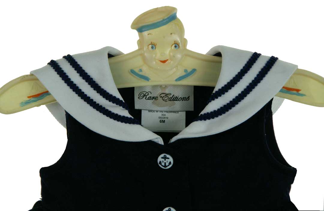 Rare editions sailor dress,navy sailor dress,sailor dress for babies