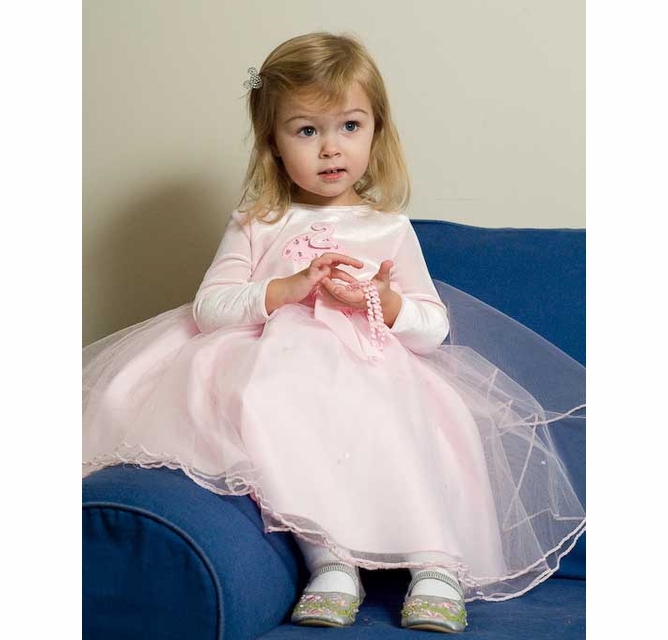 rare editions first birthday dress The Lucy: Heirloom Silly Goose Birthday Dress – Cora and Violet main image 0