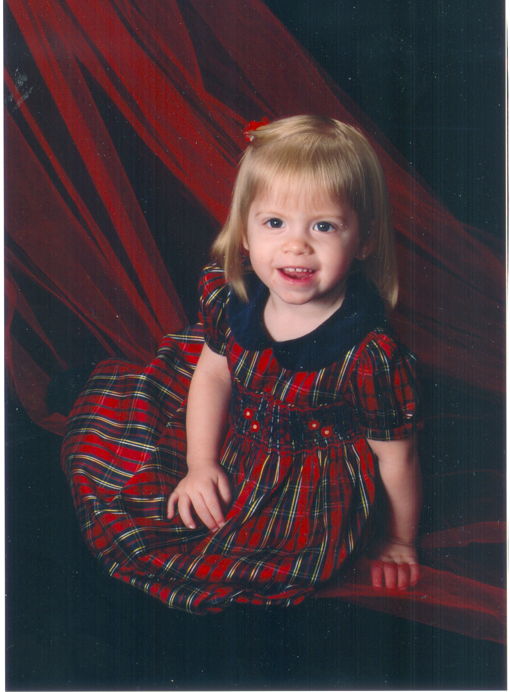 Rare Editions Christmas dress,red plaid Christmas dress,red plaid