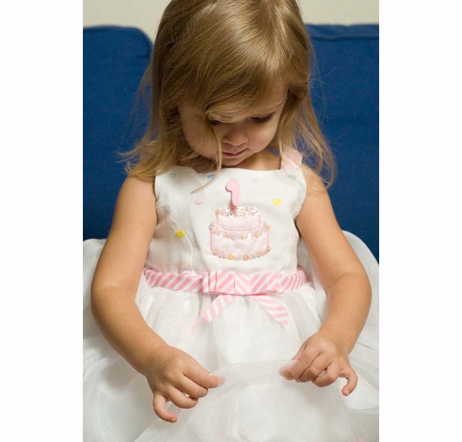 rare editions first birthday dress Berry First Birthday Dress main image 1