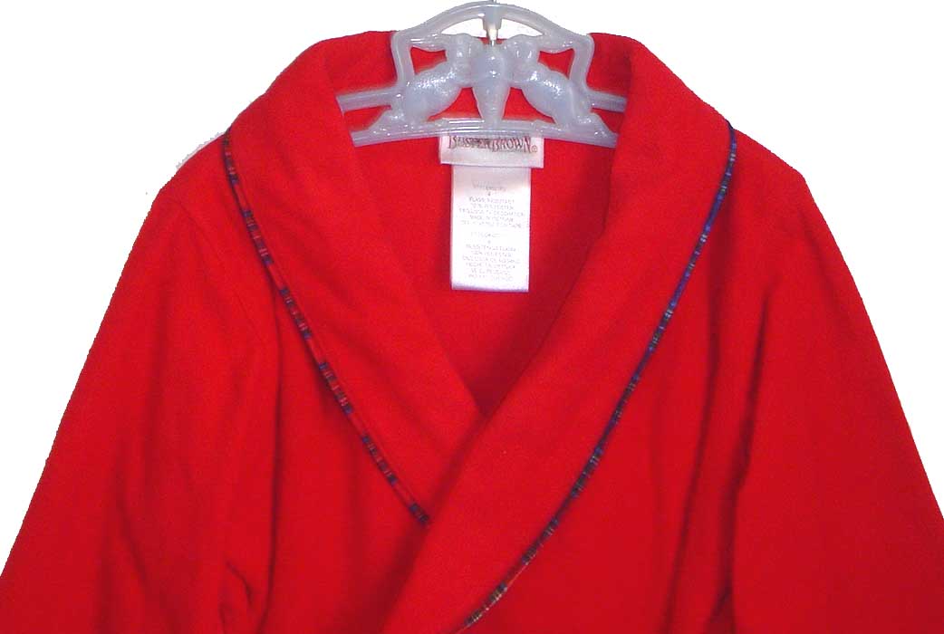 Christmas pajamas,Christmas robe,red flannel robe,boys christmas robe