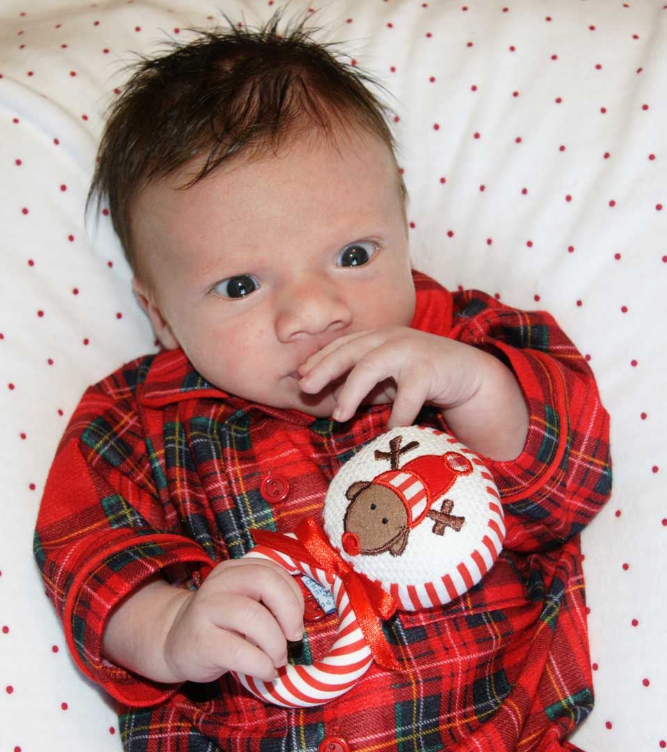 NEW Red Plaid Footed Pajamas