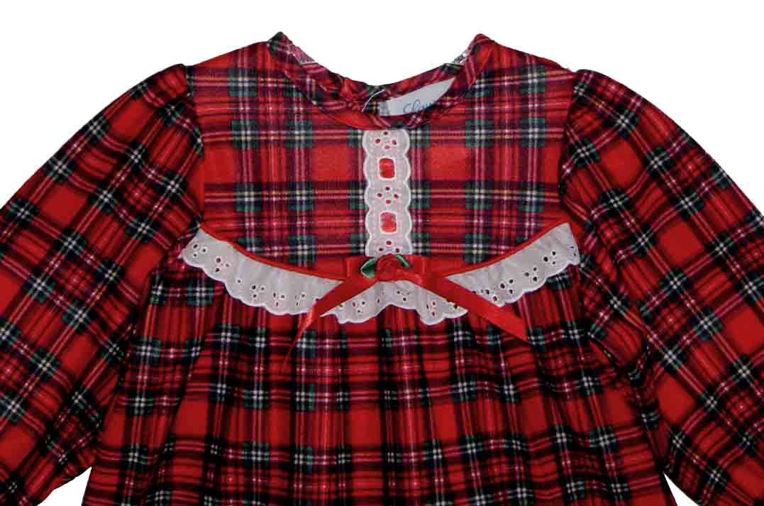 Traditional Christmas Plaid Night Gown main image 1