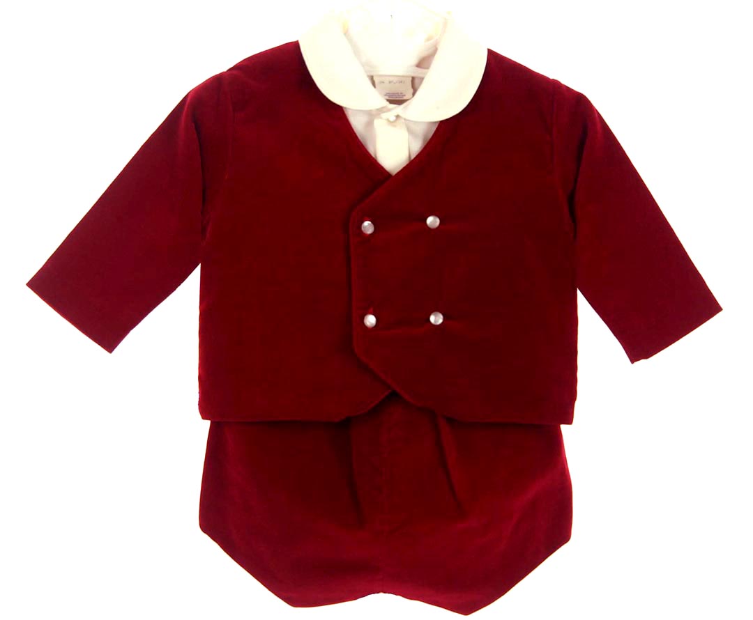 red velvet suit for baby boy,red velvet suit for infant boy,red velvet suit for newborn boy,baby