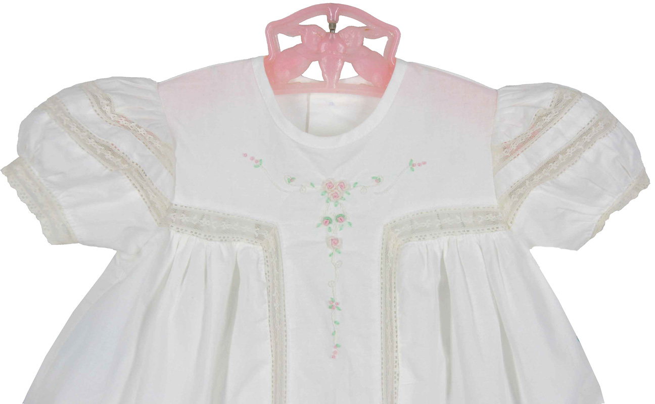 NEW Remember Nguyen (Remember When) Antique White Cotton Dress with