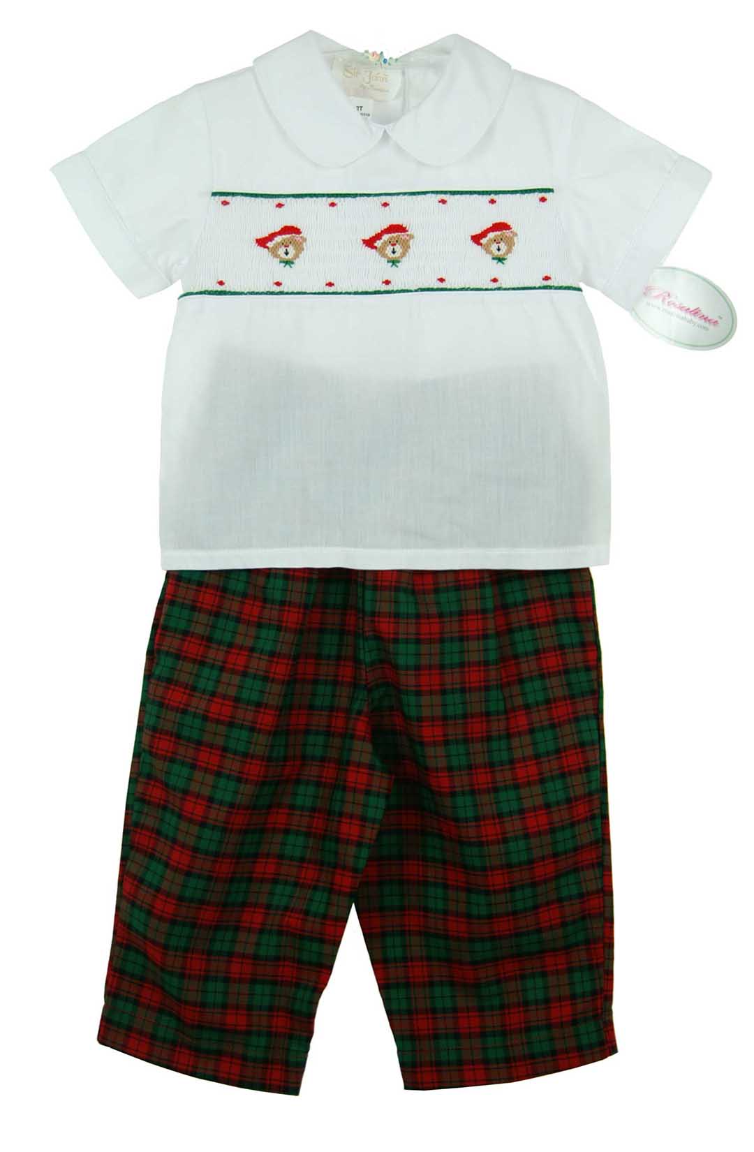 Rosalina,Rosalina pants set,Rosalina smocked holiday outfit,baby