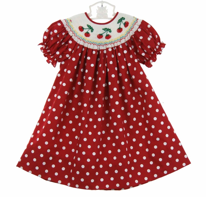 ワンピース EMBROIDERED COTTON DRESS WITH POLKA DOTS AND ROSES joseph-ribkoff-dresses-