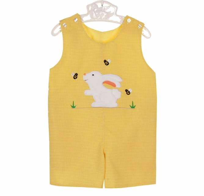 Boys Applique Shortall - Shark Bait 18M