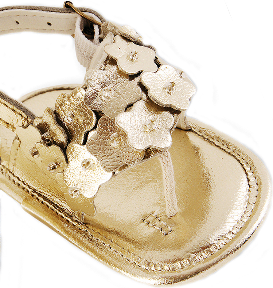 Sarah Louise baby shoes,Sarah Louise sandals,baby sandals,gold baby
