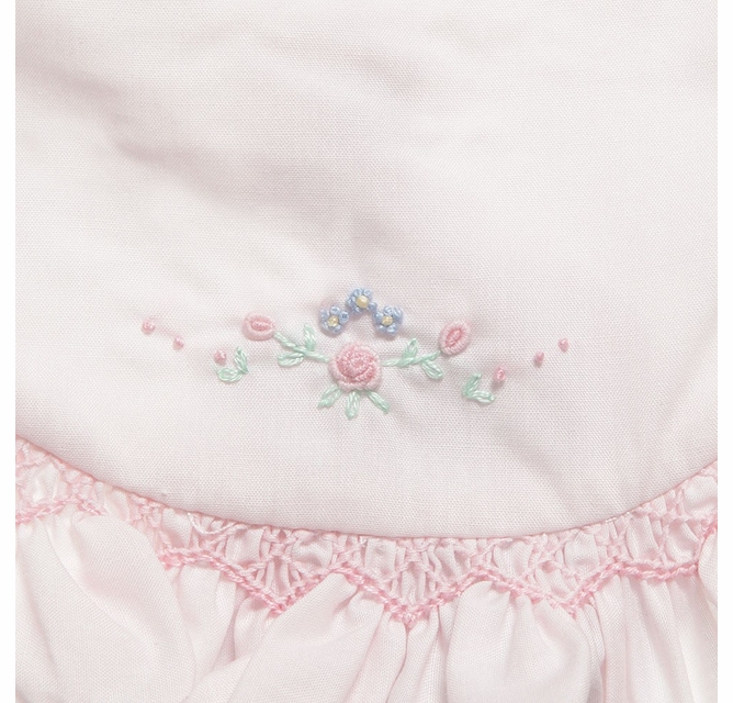 dearly embroidered mini dress Princess Polly Women's Beacall Embroidered Lace Trim Cotton Mini Sundress - White main image 0