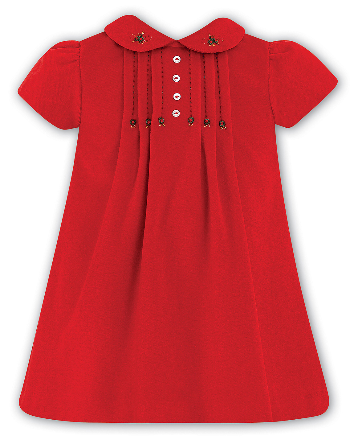 Sarah Louise red velvet dress,red velvet baby dress,red velvet toddler