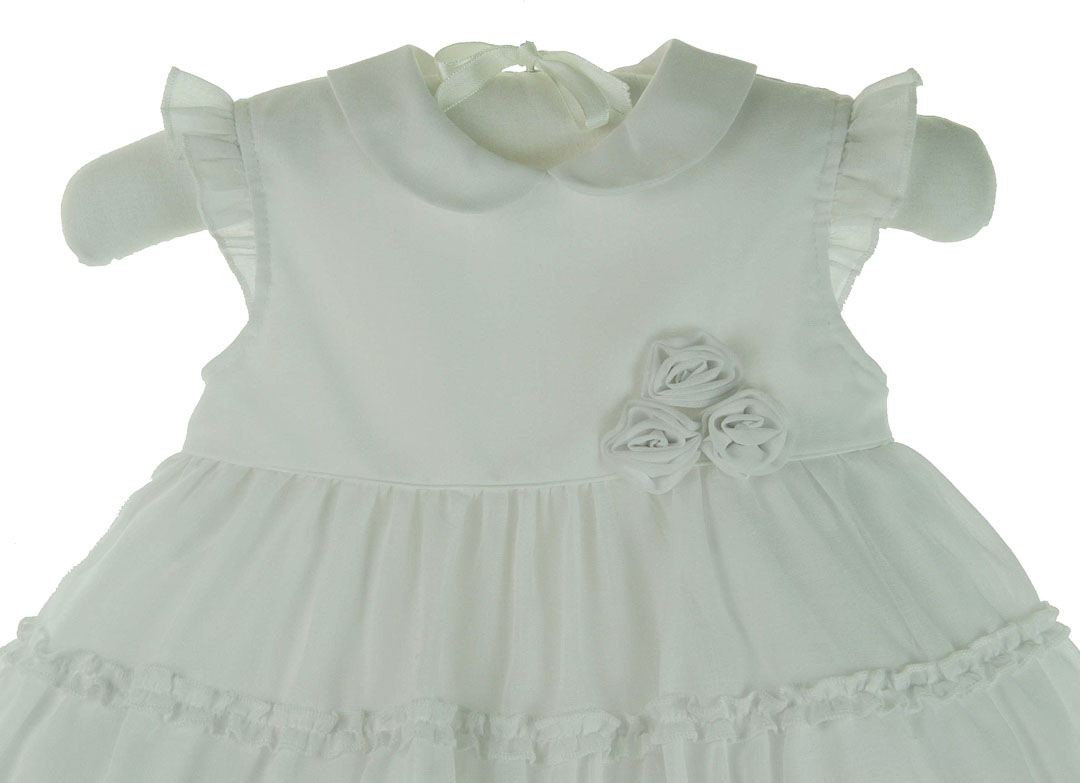 Sarah Louise white baby dress,Sarah Louise white toddler dress,baby
