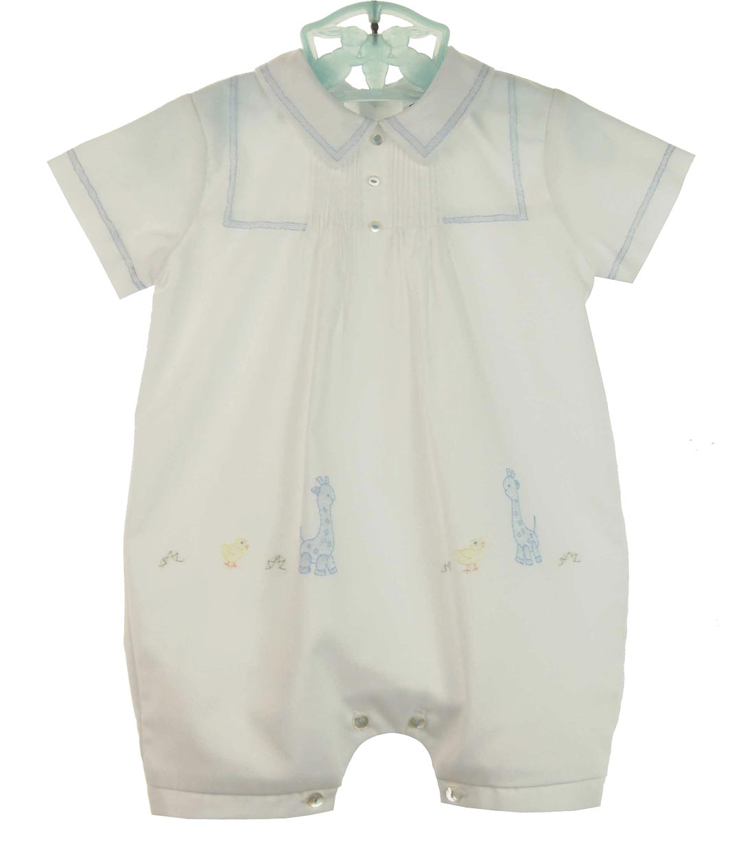 Sarah Louise white baby romper,baby boys white romper with hat,newborn