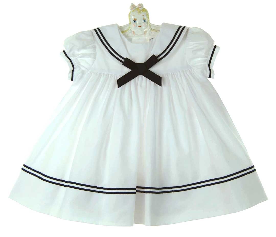 Sarah Louise sailor dress,Sarah Louise white sailor dress,Sarah Louise