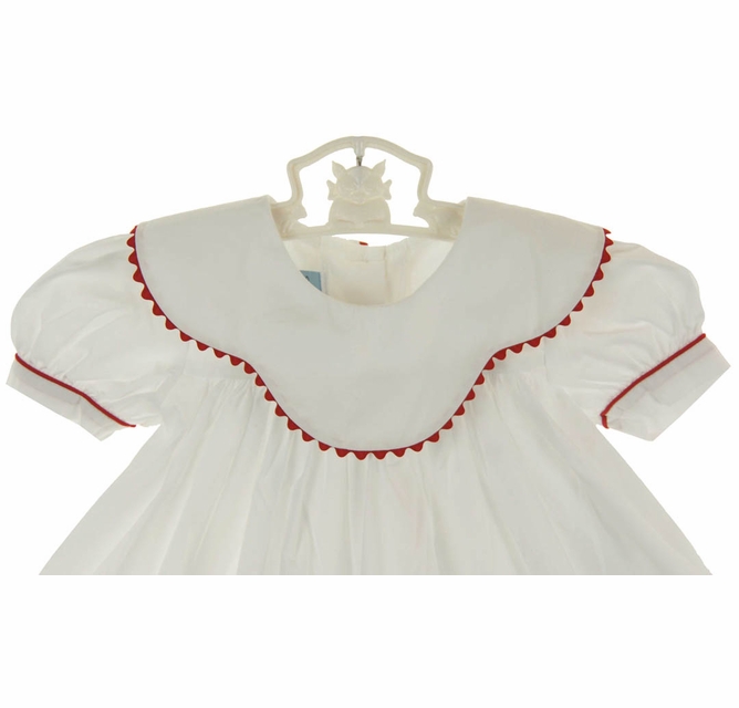 SNEW Sundae Afternoon White Cotton Dress with Monogrammable