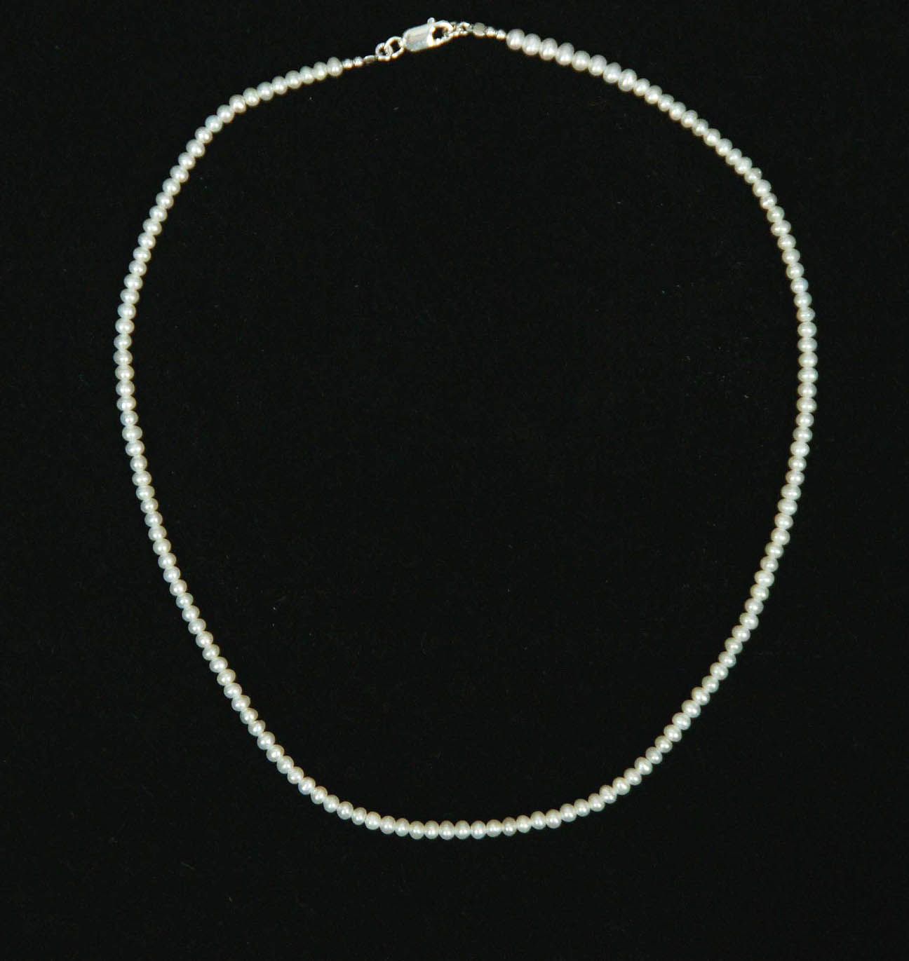 pearl necklace with sterling silver closure,baby girls pearl necklace with sterling silver