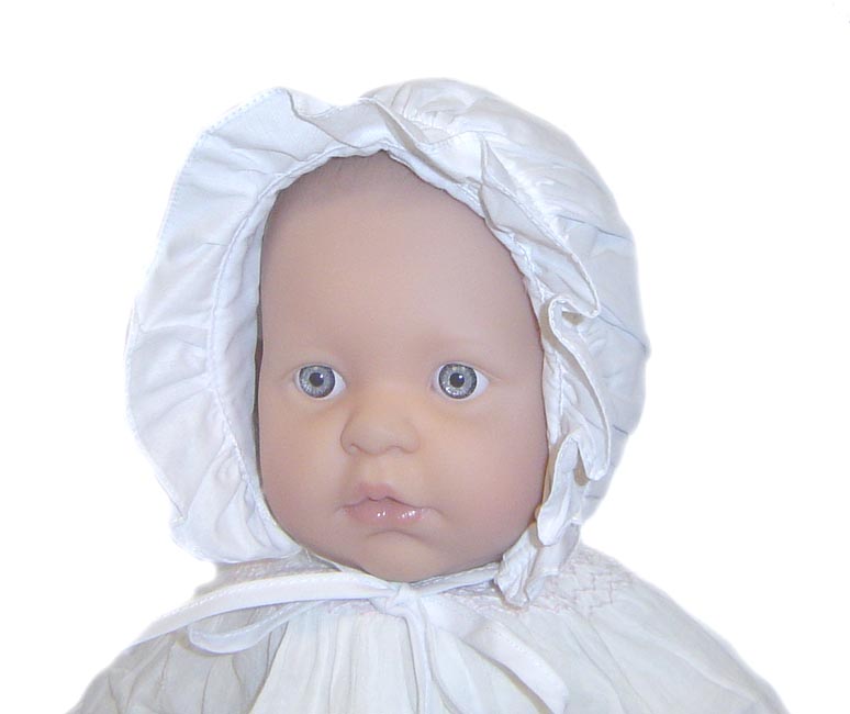 baby cap,christening hat,old