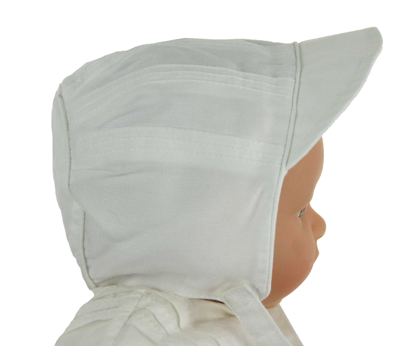 white cotton hat with velcro tabbed chin strap,white cotton hat for
