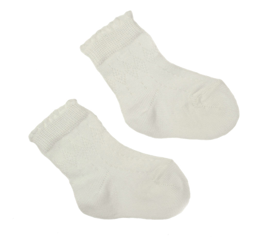 white baby socks,baby cotton socks,cotton knit socks for babies,infant