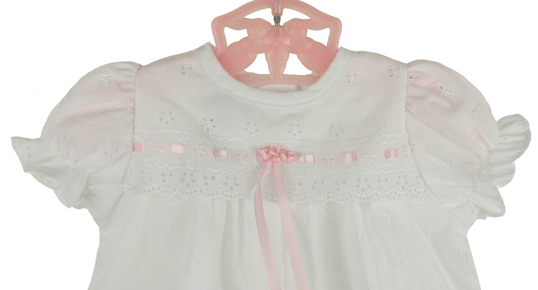 Alexis white eyelet baby bubble,white eyelet baby girl bubble,white eyelet infant girl bubble