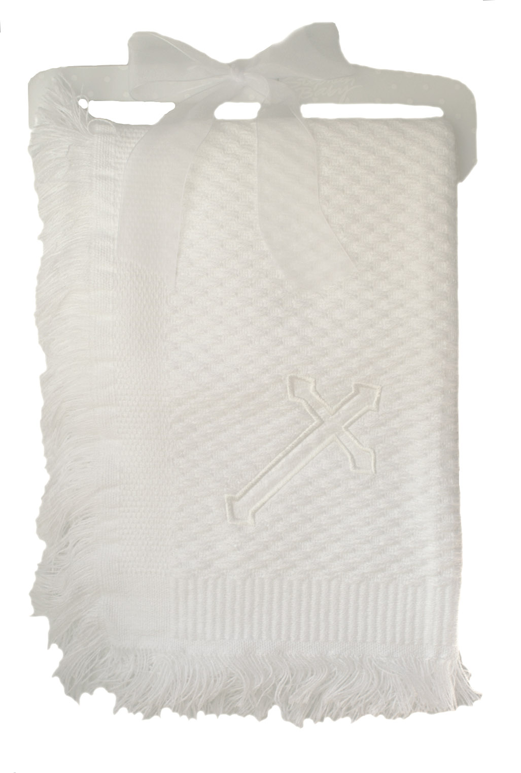baby christening blanket,cross embroidered baby blanket,infant