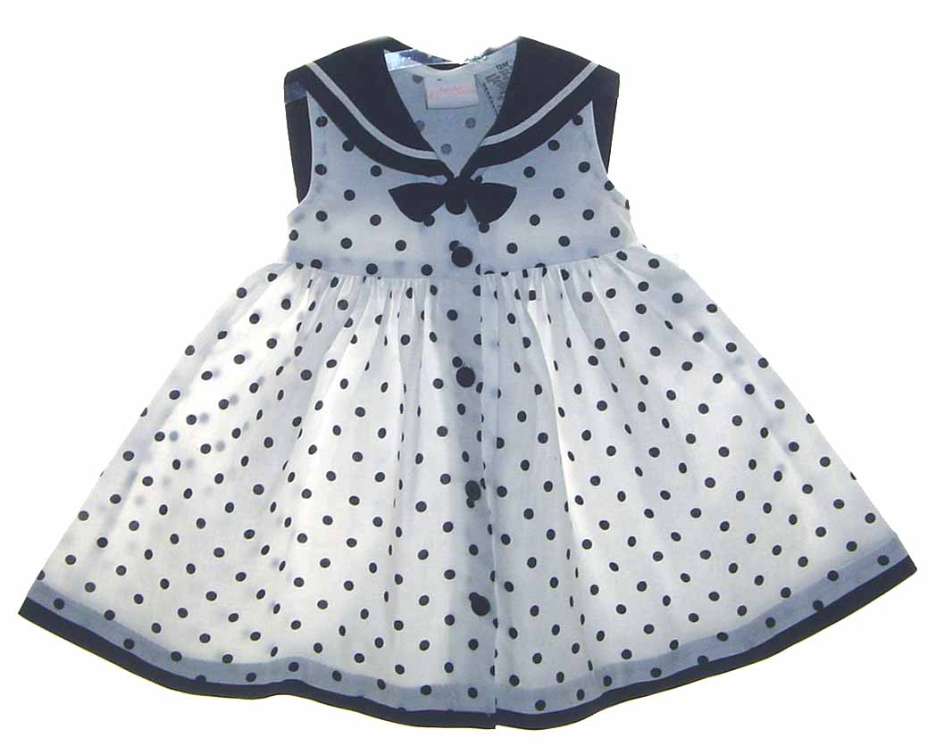 sailor dress,baby sailor dress,white baby girl sailor dress,baby girl