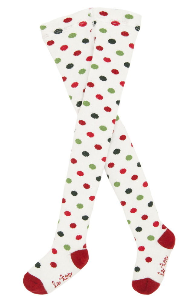 baby girl polka dot tights,toddler girl polka dot tights, little girl polka dot tights,red and