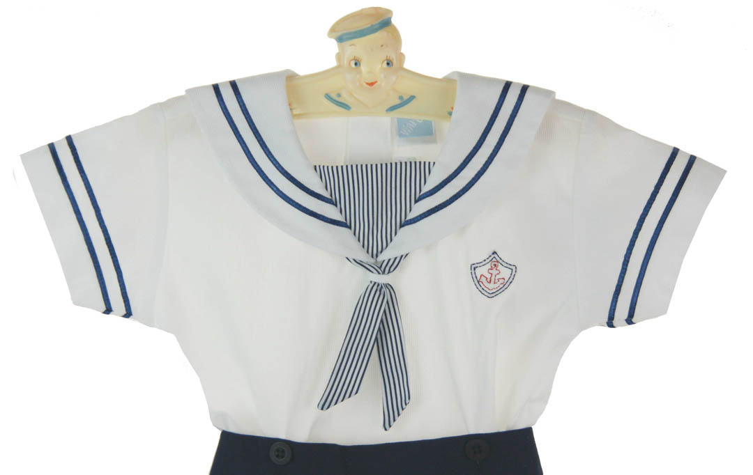 Will'Beth sailor suit,Will'Beth sailor shorts set,baby boy sailor suit