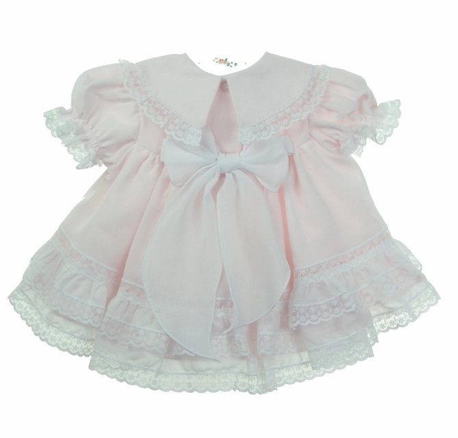 princess polly baby blue dress Summer Children Embroidery Flower 1-6Yrs Baby Girls Dress Infant Clothing  Doll Collar Bubble Black Cotton Kids Party Bow Dress main image 0