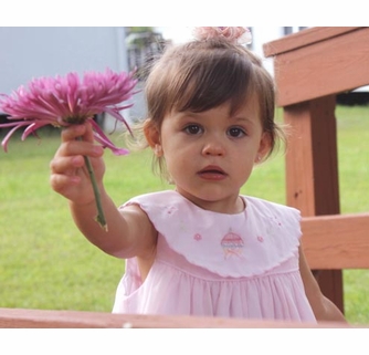 NEW Will'Beth Pink Birthday Dress with Cupcake and Balloons