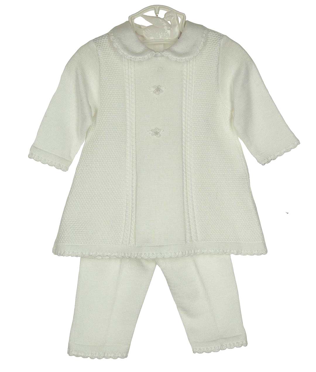 Will'Beth knit dress with leggings and knit dress for