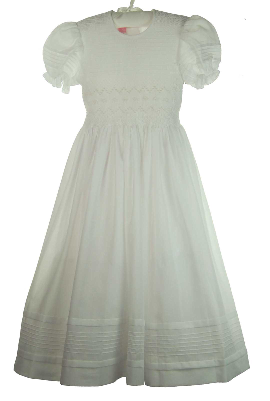 Smocked First Communion Dress Heirloom Dress Smocked Communion Dress  Heirloom Smocked Dress