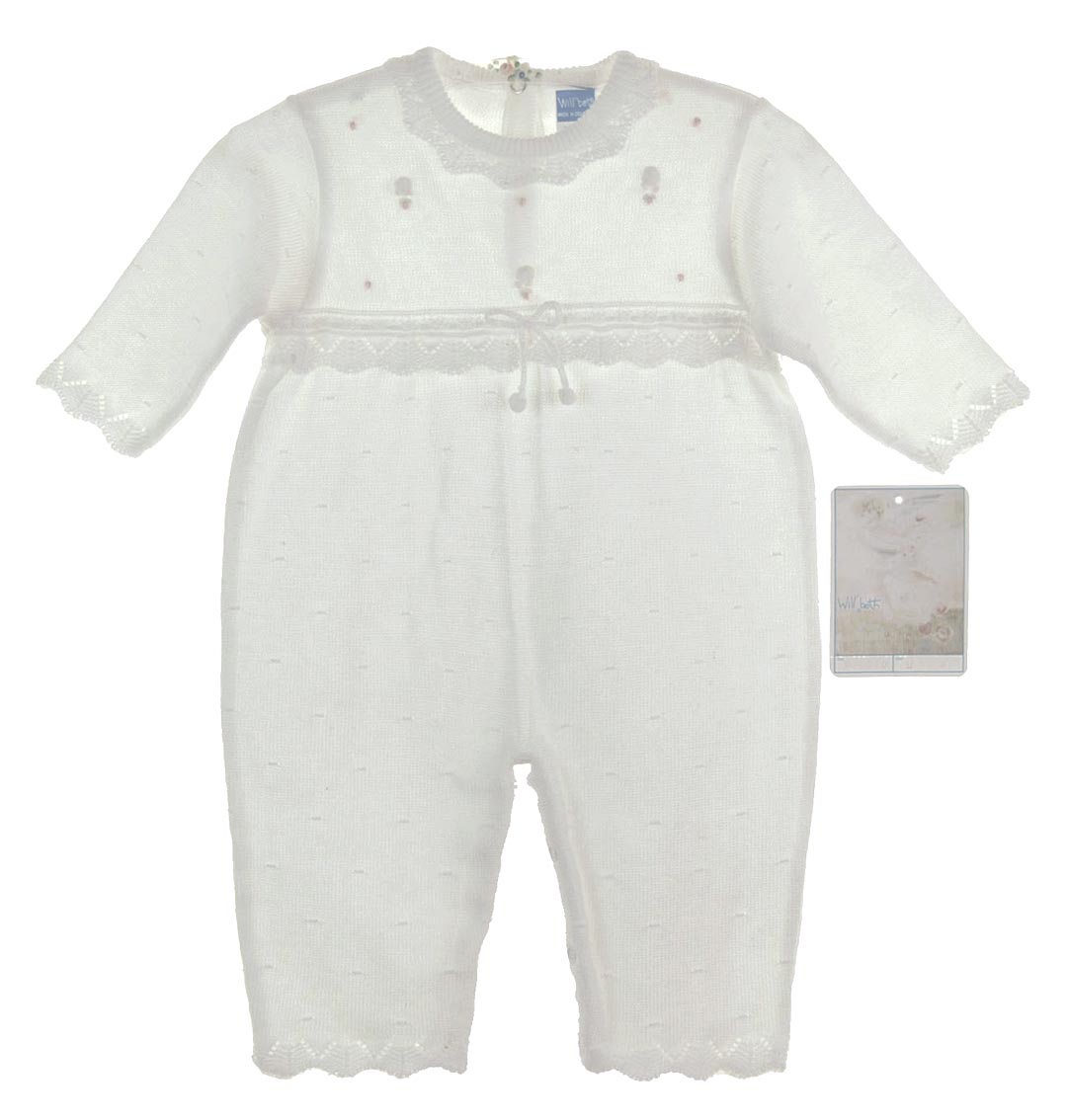 Willbeth knit romper,Will'Bethbaby girl romper,Willbeth baby clothes