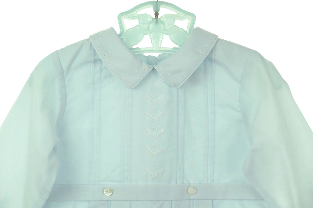Sarah Louise blue baby boy outfit,Sarah Louise blue baby boy romper
