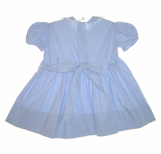 baby dress blues Petal and Pup Women's Betina Bow Front Maxi Dress
