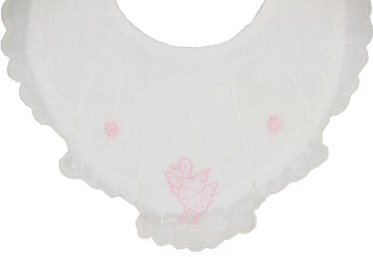 Bib - White with Duck Icon main image 0