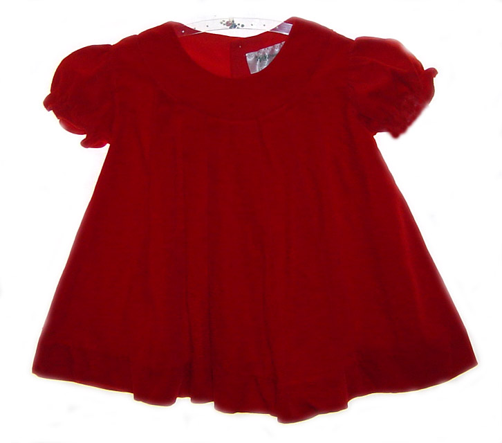 Christmas baby dress,vintage baby dress,holiday baby dress,red velvet