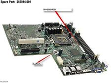 Compaq 269014-001 Hp Compaq System Board 815E For Evo D500U Ultraslim Deskto