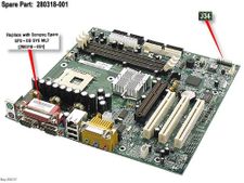 Compaq 280318-001 Motherboard