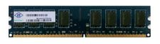 NANYA Mem 1GB PC2-4200 DDR2 533MHZ Pc 4200U 128X64 8 240 2RX8