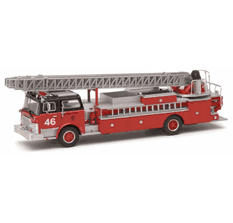 Code 3 BACKDRAFT Chicago, IL 1972 Mack CF Rear Mount Ladder