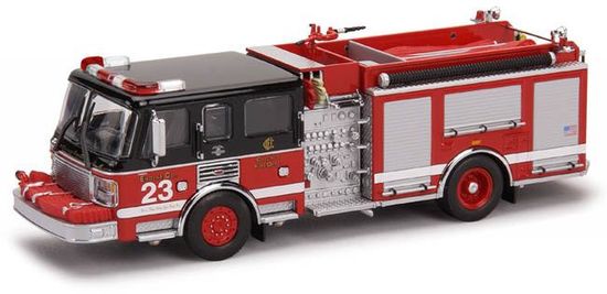 Code 3 Chicago, IL American LaFrance Pumper 23 White Mailer (12137)