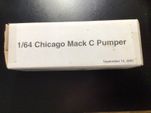 CODE 3 CHICAGO MACK C ENGINE 18 (12349) White Mailer