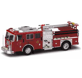 Code 3 Christmas 2003 Seagrave Pumper (12309)