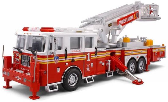 Code 3 FDNY Aerialscope Tower Ladder 1 (12738)